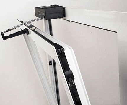 Supply ventilation device in the apartment Automatic airing