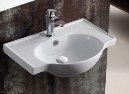 Fixació d’un lavabo adequat a la paret Muntar la pica a la paret