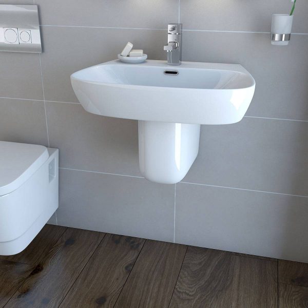 Paano mag-install ng isang lababo na may semi-pedestal Sink na may semi-pedestal