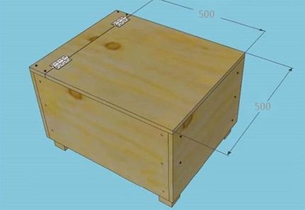 Do-it-yourself peat dry closet seat Bio peat toilet seat