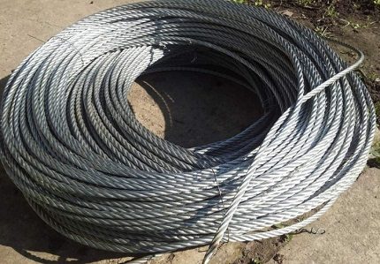 Do-it-yourself cable for cleaning the sewer Do-it-yourself cable for cleaning the sewer