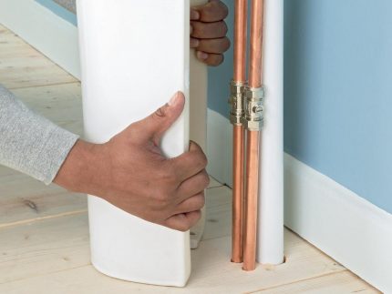 Paano mag-install ng isang pedestal para sa isang lababo Pag-install ng pedestal
