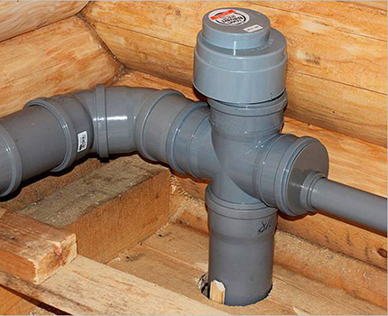 Features of installing a vacuum valve for sewage Placement of the aerator in horizontal sections of the pipeline