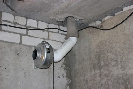 Ventilateur de garage Ventilateur d'extraction