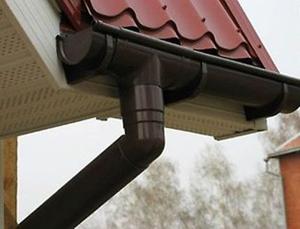 Výpočet zařízení pro dešťové kanalizace Žlaby dešťové vody