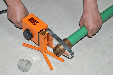 Pateri solder untuk paip polipropilena untuk pemasangan paip Pateri solder untuk paip polipropilena