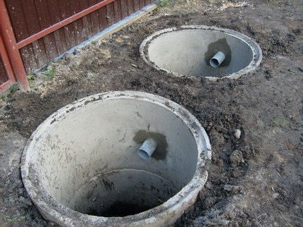 Connecting pipes through specially made holes