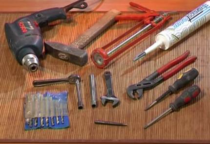 The minimum set of available tools The minimum set of available tools