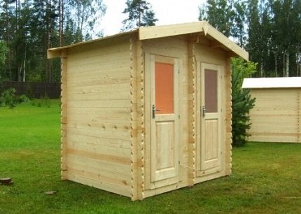 Træbygning i landet