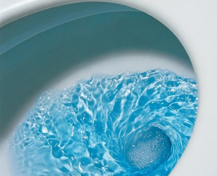 How should the drainage fittings of the toilet bowl work? Flush pressure should be sufficient