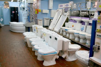 What to do if an incorrectly selected toilet clogged Toilet selection