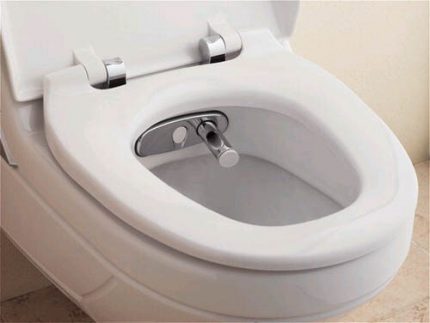 Itinayo ang hygienic shower para sa pag-install sa banyo Shower