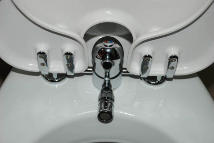 Ang takip ng Bidet bilang isang pagpipilian para sa pag-install ng isang kalinisan sa banyo sa banyo Takip ng Bidet