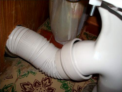 When is it better to install the corrugation on the toilet when replacing it Corrugation Offset