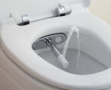 Bidetafdekking met geïntegreerde mixer Bidet hoes