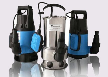 Assortment of fecal pumps Assortment of fecal pumps