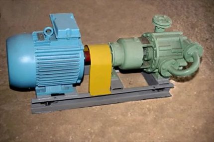 Platform fecal pump Platform fecal pump