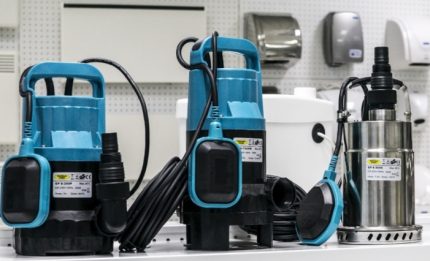 Varieties of fecal pumps Varieties of fecal pumps