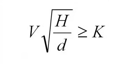 Formula for calculating sewage slope Formula for calculating sewage slope