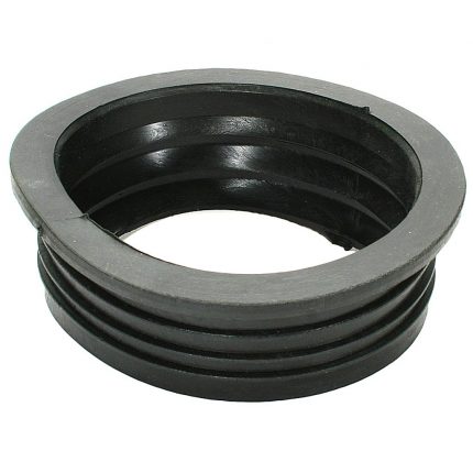 Cast Iron Pipe Cuff If the toilet is planned to be connected to a cast-iron socket, it is necessary to prepare a transition cuff of rubber measuring 123 x 100 millimeters