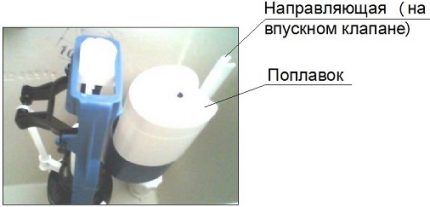 How to adjust the toilet fittings Intake valve adjustment