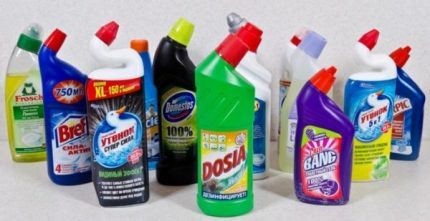 Drugs for getting rid of toilet blockage
