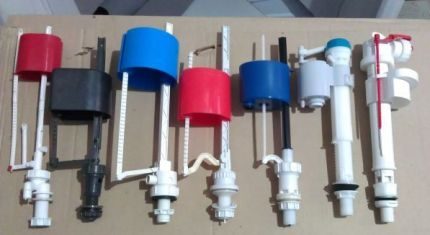 Glass drain mechanism for toilet Possible problems with the glass