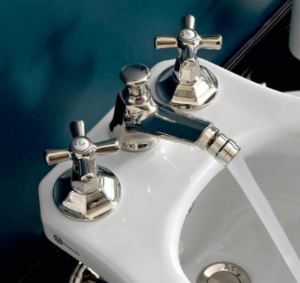 Bidetklep mixer Modellen met mengkleppen