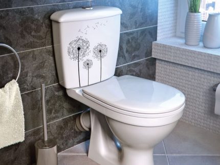 Oblique toilet Oblique toilet