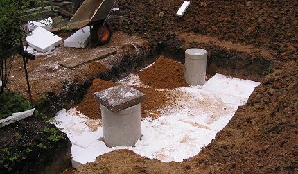 Preservation and insulation of septic tanks Preservation and insulation of septic tanks