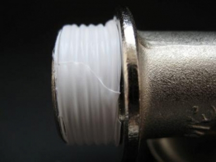 The need to use FUM tape The need to use FUM tape