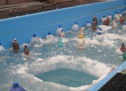 Plastic bottle floats Plastic bottle floats