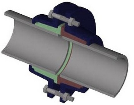 Clamp installation diagram Clamp installation diagram