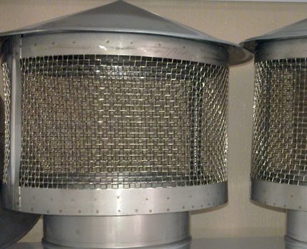 Chimney model for chimney arrangement Spark arrestor model