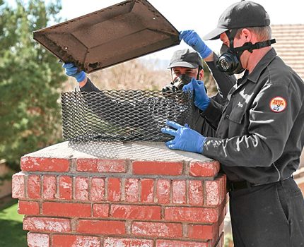 How to put a spark arrestor in the chimney Installing a spark arrestor