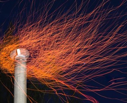 Why do I need a spark arrestor for the chimney Sparks fly out into the street