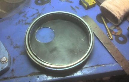How to make a door in the front wall of the stove with your own hands Buleryan furnace door blank