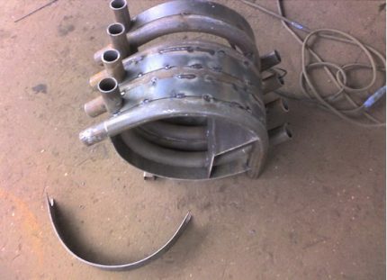 How to make a do-it-yourself copus furnace type buleryan DIY Buleryan furnace body