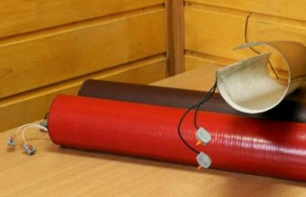 Heating film for water supply Heating film