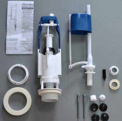 Kit de raccords en plastique