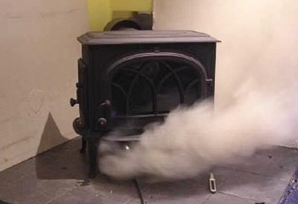 Quand est-il temps de nettoyer la cheminée Poussée inverse