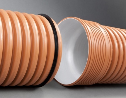 Corrugated pipes with a bell Corrugated pipes with a bell