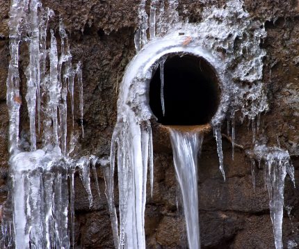 Kloak er frosset Kloak er frosset