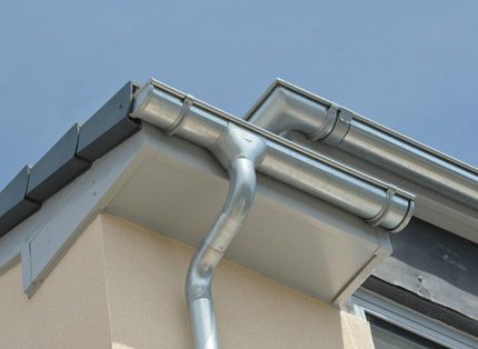 Metal gutter systems