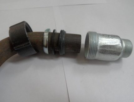 Εγκατάσταση Crimp Coupling Εγκατάσταση Crimp Coupling
