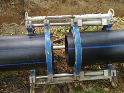 Quelle machine à souder pour connecter les tuyaux en polyéthylène bout à bout Technologie de soudage bout à bout