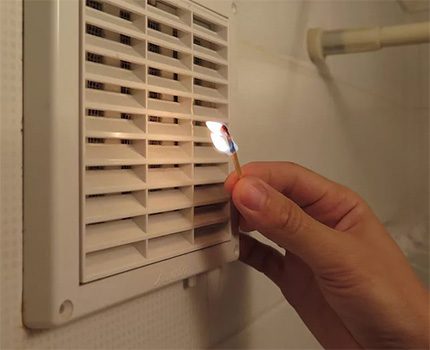 Memantau operasi ventilasi ekzos Kaedah ujian daya tarikan lombong berbahaya