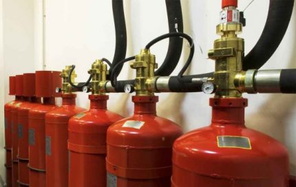 Bouteilles dans le système d'alimentation en gaz autonome Gazéification des cylindres