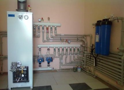 Gasverwarmingsketel Gasverwarmingsketel