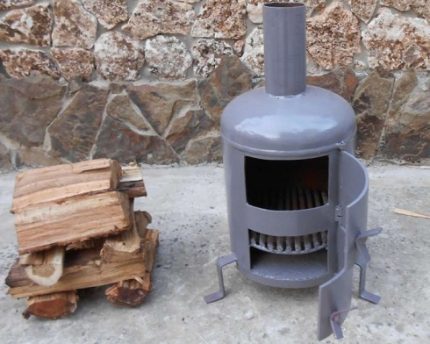 Comment faire un poêle dans le garage de vos propres mains Poêle à ventre pour garage